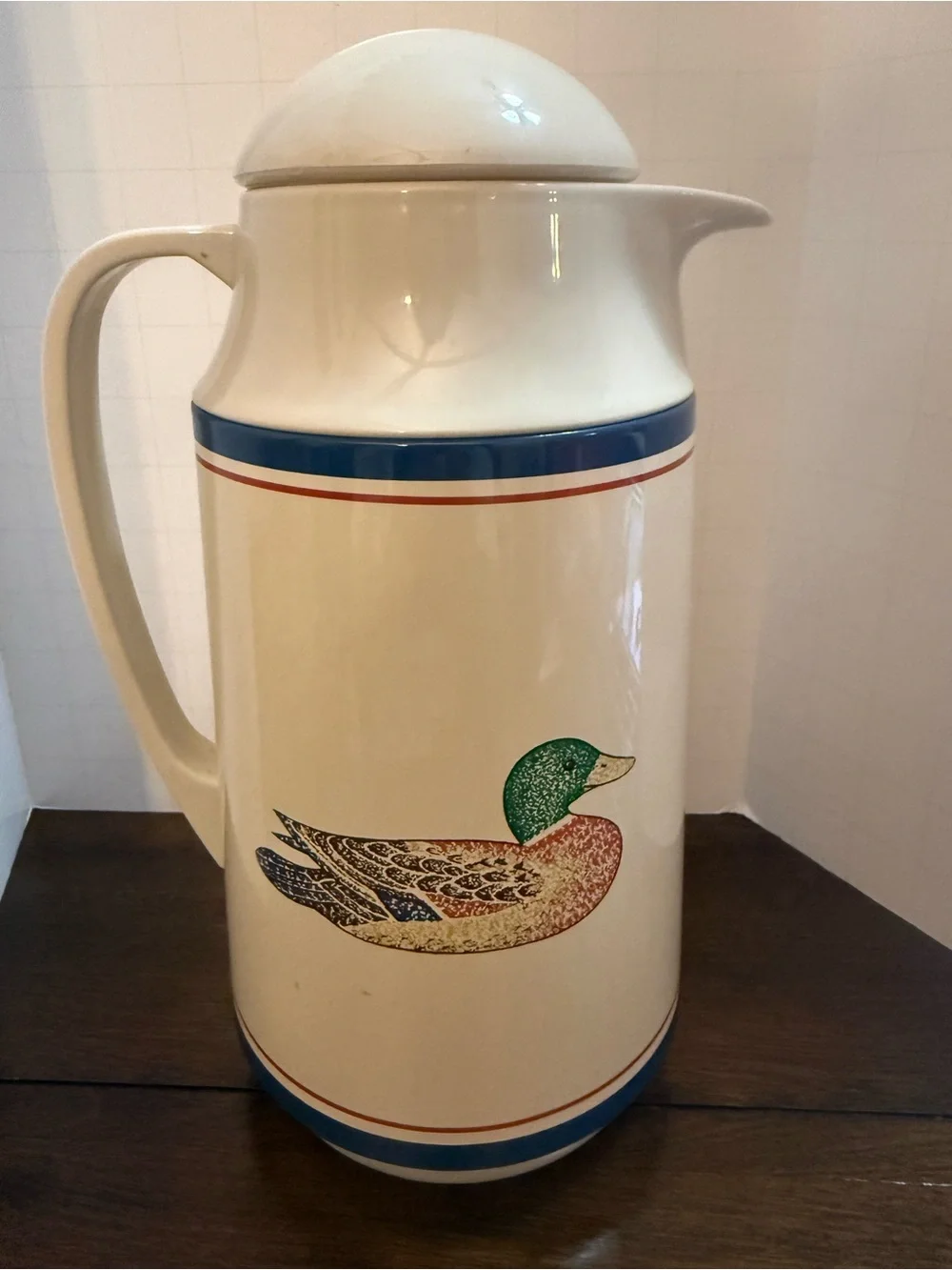 Vintage Corning Ware Mallard Duck Carafe in Great Condition